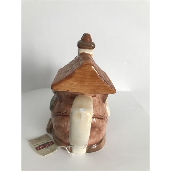 MIni Tea Pot. Bears In Shoe By Cardinal.  Hand Painted - Picture 6 of 10